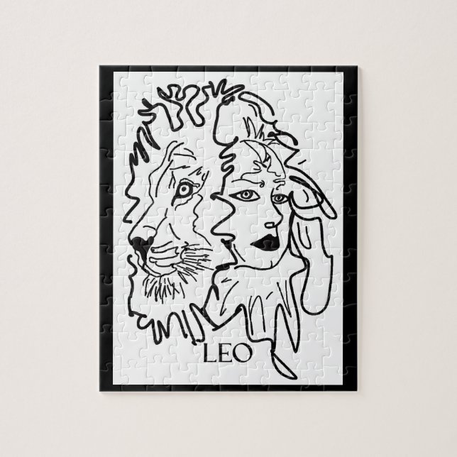 Ich bin LEO Puzzle (Vertikal)