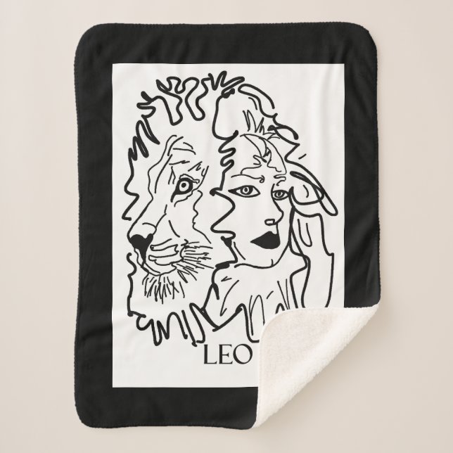 Ich bin LEO Sherpadecke (Vorderseite)