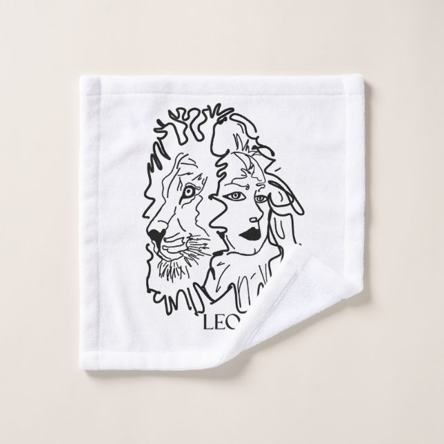 Ich bin LEO Waschlappen (Waschlappen)