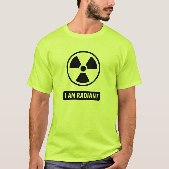 Ich bin leuchtend T-Shirt (Vorderseite)