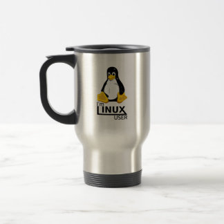 Ich bin Linux-Benutzer Reisebecher
