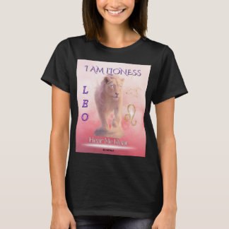 ICH BIN LIONESS Leo Zodiac Women's T - Shirt