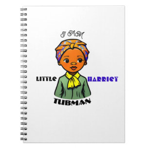 Ich bin Little Harriet Tubman Black History Notizblock