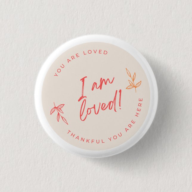 Ich bin Love Button Small (Vorderseite)