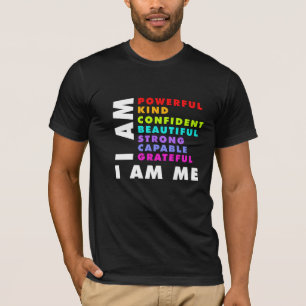Ich bin mächtig freundlich und sicher schön star T-Shirt