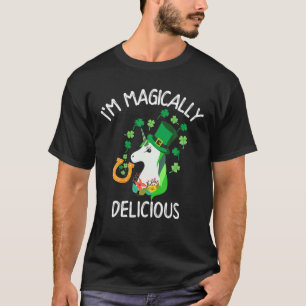 Ich bin magisch köstlich Funny Lepricorn St Patric T-Shirt