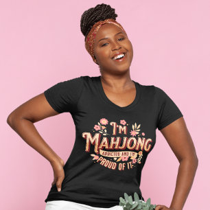 Ich bin Mahjong Addicted   Funny Mahjong T-Shirt