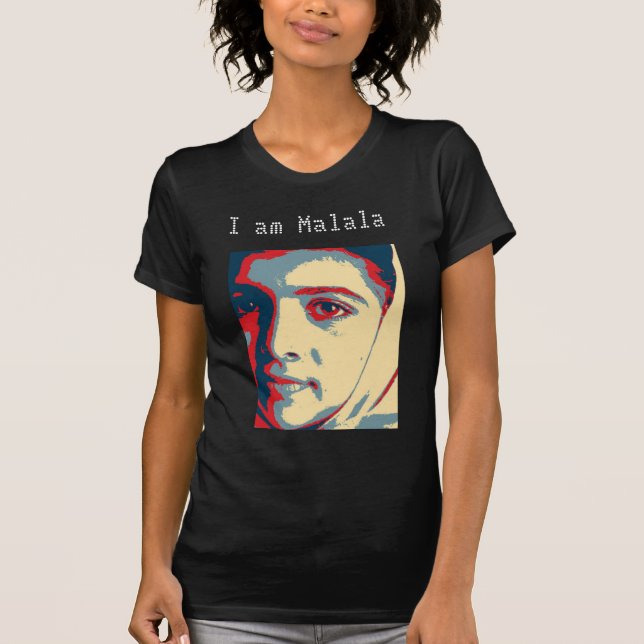 Ich bin Malala Shirt (Vorderseite)