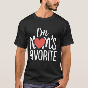 Ich bin Mama Lieblings-Funny Sbling Spaß Son Daugh T-Shirt