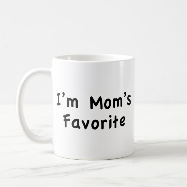 Ich bin Mama Lieblings-Kaffee-Tasse Kaffeetasse (Links)