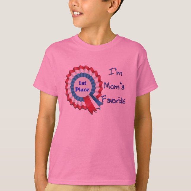 Ich bin Mama Lieblingslied T-Shirt (Vorderseite)