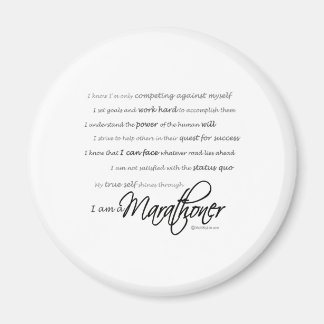 Ich bin Marathoner - Script Magnet