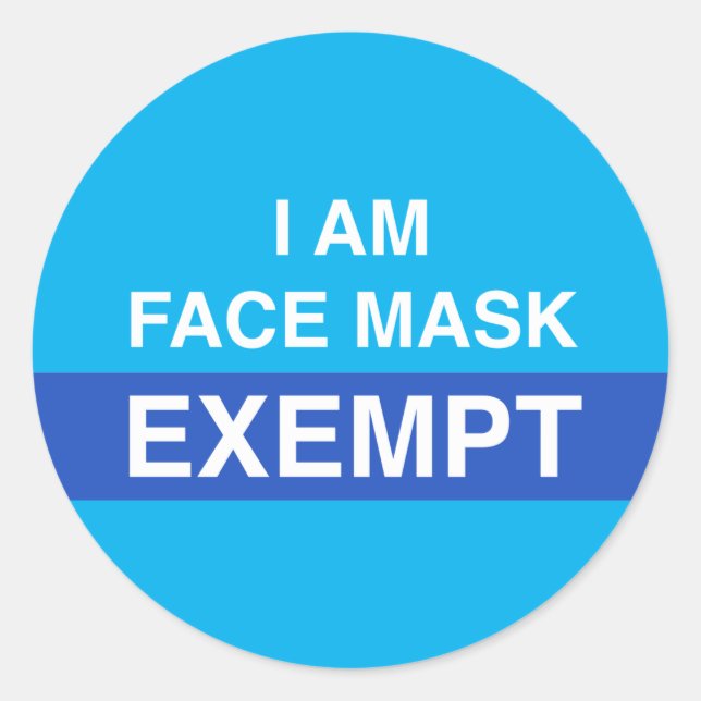 Ich bin Maske ohne Sticker (Vorderseite)