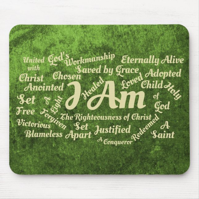 Ich bin Mausunterlage Mousepad (Vorne)