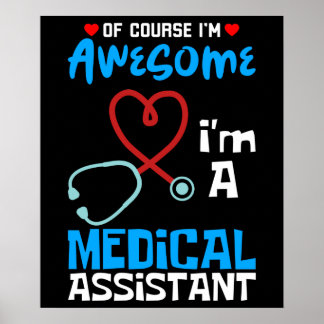 Ich bin medizinischer Assistent Poster