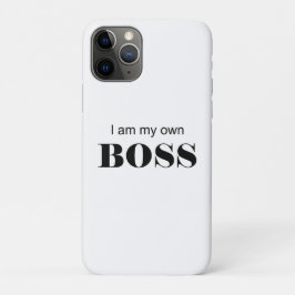 Ich bin mein eigener Boss! Case-Mate iPhone Hülle