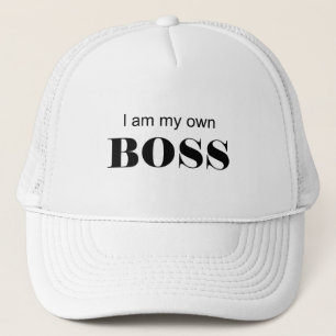 Ich bin mein eigener Boss! Truckerkappe