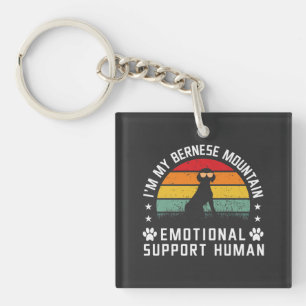 Ich bin mein emotionaler Unterstützer, mein Berner Schlüsselanhänger