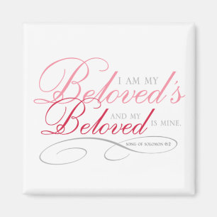 Ich bin mein Geliebter, rosa Magnet