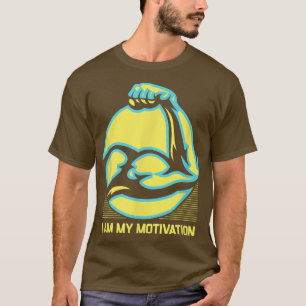 Ich bin mein Motivation Workout Motivierend Zitat T-Shirt