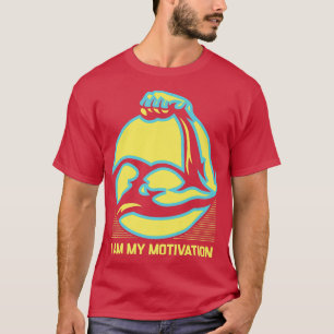 Ich bin mein Motivation Workout Motivierend Zitat T-Shirt
