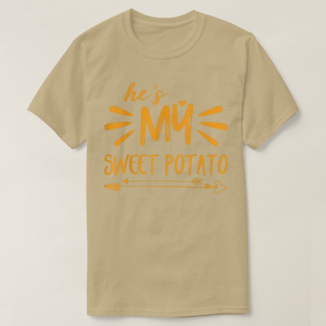Ich bin mein süßes Potato, das passt mir zu. T-Shirt (Design vorne)