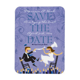 ICH BIN MEIN UNOVED Wedding Save the Date Magnet