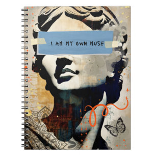 Ich bin meine eigene Muse Notizbuch Journal Notizblock