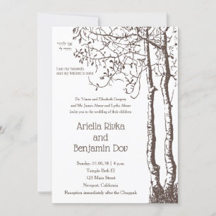 Ich bin meine Geliebte bei der Einladung zur Hochz