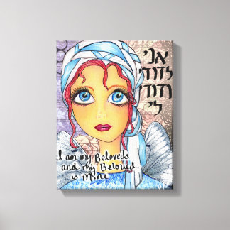 Ich bin meine Geliebte und meine Geliebte ist mein Leinwanddruck