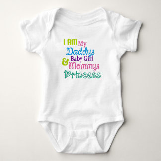 Ich bin meine Kinderfrau und die Prinzessin meiner Baby Strampler