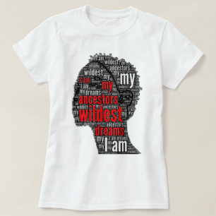 Ich bin meine Vorfahren Wildest Dreams Black Girl  T-Shirt