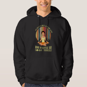 Ich bin meistens Frieden Liebe Licht und ein bissc Hoodie