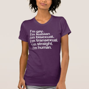 Ich bin menschlich, genau wie du T-Shirt