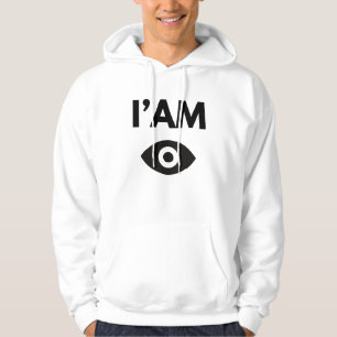 ICH BIN mit Auge in der Mitte Hoodie