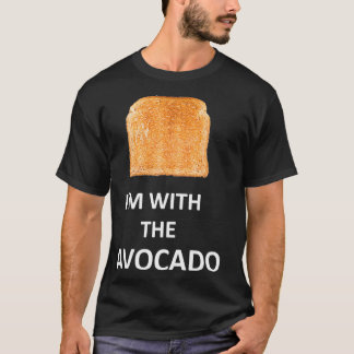 Ich bin mit Avocado 4 1 T-Shirt