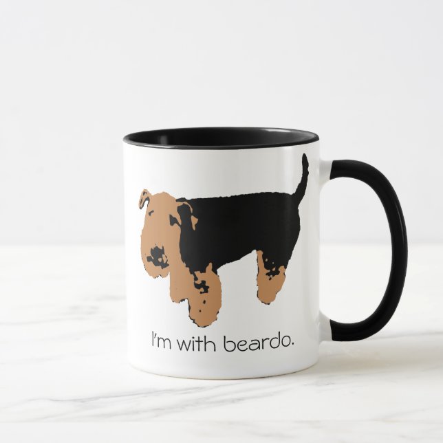 Ich bin mit Beardo Tasse (Rechts)