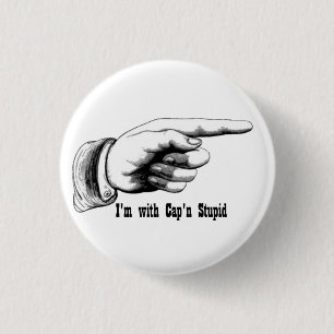 Ich bin mit Cap'n Stupid Button