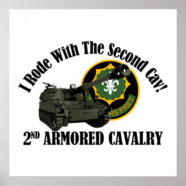 Ich bin mit dem 2. ACR gefahren! Howitzer Poster (Vorne)