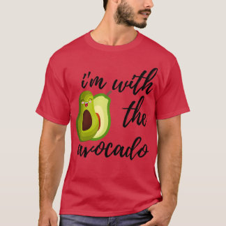 ICH BIN MIT DEM AVOCADO KLASSIKER VINTAGE TSHIRT