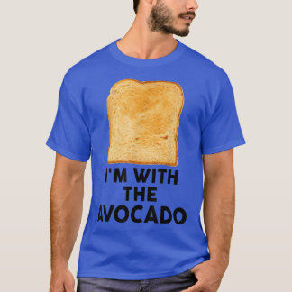 Ich bin mit dem Avocado Toast Kids Baby Adult Kost T-Shirt