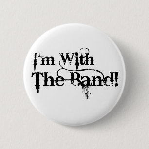 Ich bin mit dem Band! Button