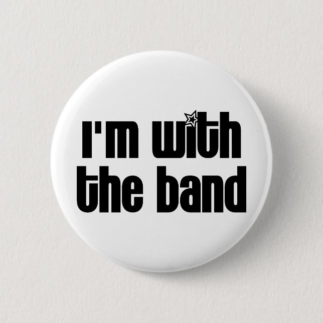 Ich bin mit dem Band Button (Vorderseite)