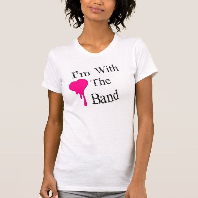 Ich bin mit dem Band T-Shirt (Vorderseite)