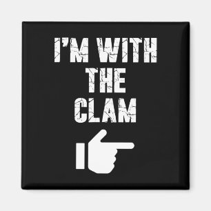 Ich bin mit dem Clam Fun Easy Playful Halloween Co Magnet