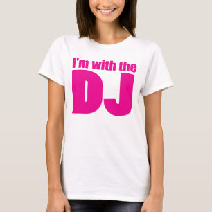 Ich bin mit dem DJ-T-Shirt T-Shirt