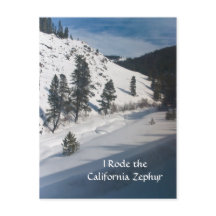 Ich bin mit dem kalifornischen Zephyr gefahren