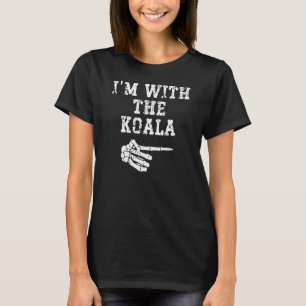 Ich bin mit dem Koala Point Matching Couples Hallo T-Shirt