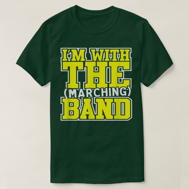 Ich bin mit dem Marching Band Tshirt MAMA VATER SI (Design vorne)