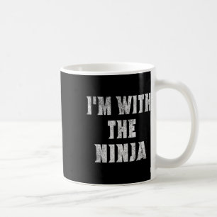 Ich bin mit dem Ninja Easy Halloween-Kostüm Kaffeetasse